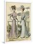 Racegoers Fashions 1899-null-Framed Art Print