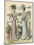 Racegoers Fashions 1899-null-Mounted Art Print