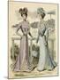 Racegoers Fashions 1899-null-Mounted Art Print