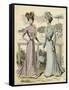 Racegoers Fashions 1899-null-Framed Stretched Canvas