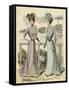 Racegoers Fashions 1899-null-Framed Stretched Canvas