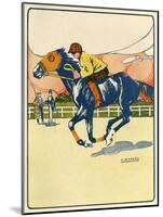 Racehorse Training 1909-A. Rapeno-Mounted Art Print