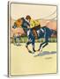 Racehorse Training 1909-A. Rapeno-Stretched Canvas