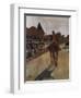 Racehorses at the Grandstand, c.1866-Edgar Degas-Framed Giclee Print