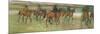 Racehorses (Pastel)-Edgar Degas-Mounted Giclee Print