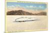 Racer, Bonneville Salt Flats, Utah-null-Mounted Premium Giclee Print