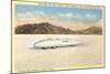 Racer, Bonneville Salt Flats, Utah-null-Mounted Art Print