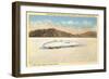 Racer, Bonneville Salt Flats, Utah-null-Framed Art Print