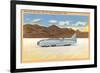 Racer, Bonneville Salt Flats, Utah-null-Framed Art Print