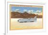 Racer, Bonneville Salt Flats, Utah-null-Framed Premium Giclee Print