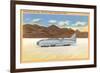Racer, Bonneville Salt Flats, Utah-null-Framed Premium Giclee Print