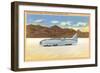 Racer, Bonneville Salt Flats, Utah-null-Framed Art Print