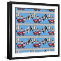 Racer-Asmaa’ Murad-Framed Giclee Print