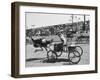 Racers During the Ostrich Racing, Grange County Fair-Loomis Dean-Framed Photographic Print