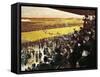 Races at Longchamps, 1883-Giuseppe De Nittis-Framed Stretched Canvas