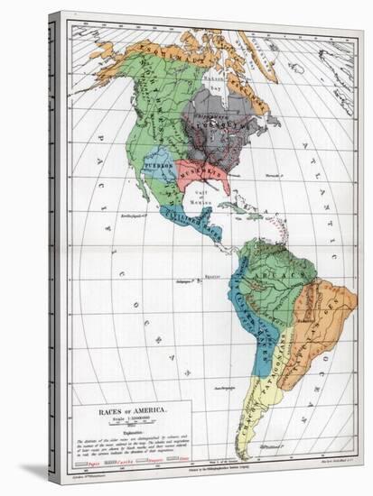 Races of America, 1901-null-Stretched Canvas