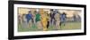 Races (San Siro)-Aroldo Bonzagni-Framed Art Print