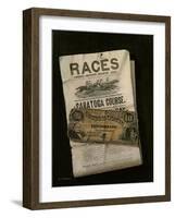 Races, Saratoga, Ten Dollar Bill-Nicolas Alden Brooks-Framed Giclee Print