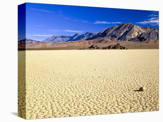 Racetrack and the Grandstand, Cottonwood Mountains, Death Valley National Park, CA-Bernard Friel-Stretched Canvas