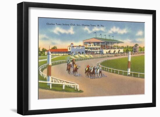 Racetrack, Charles Town, West Virginia-null-Framed Art Print