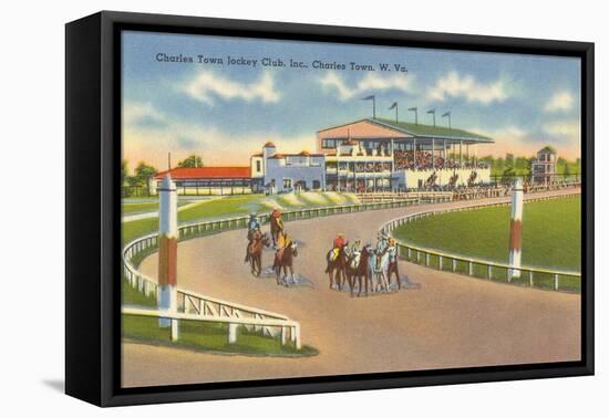 Racetrack, Charles Town, West Virginia-null-Framed Stretched Canvas