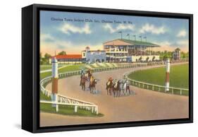 Racetrack, Charles Town, West Virginia-null-Framed Stretched Canvas