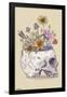 Rachel Caldwell - Flower Skull-null-Framed Poster