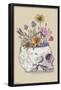 Rachel Caldwell - Flower Skull-Trends International-Framed Poster