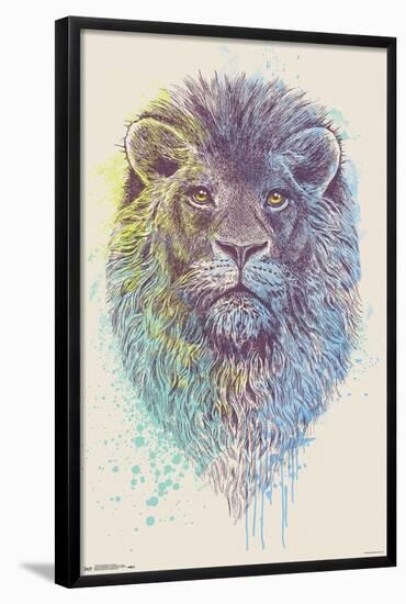 Rachel Caldwell - Lion Head-Trends International-Framed Poster