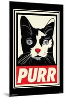 Rachel Caldwell - Purr-null-Mounted Standard Poster