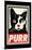 Rachel Caldwell - Purr-null-Mounted Standard Poster