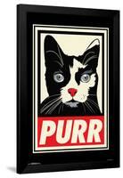 Rachel Caldwell - Purr-null-Framed Standard Poster