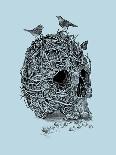 Skull Nest-Rachel Caldwell-Art Print