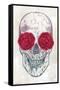 Rachel Caldwell - Skull Roses-Trends International-Framed Stretched Canvas