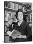 Rachel Carson, Biologist and Writer, Holding Her Ground Breaking Book, the Silent Spring, 1963-null-Stretched Canvas