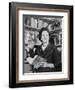 Rachel Carson, Biologist and Writer, Holding Her Ground Breaking Book, the Silent Spring, 1963-null-Framed Art Print
