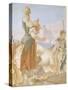 Rachel Hiding Idols-Giambattista Tiepolo-Stretched Canvas