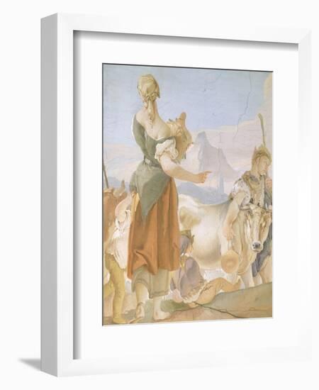 Rachel Hiding Idols-Giambattista Tiepolo-Framed Giclee Print