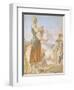 Rachel Hiding Idols-Giambattista Tiepolo-Framed Giclee Print