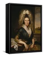 Rachel Leeds Kerr, 1790 (Oil on Canvas)-Charles Willson Peale-Framed Stretched Canvas