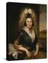 Rachel Leeds Kerr, 1790 (Oil on Canvas)-Charles Willson Peale-Stretched Canvas