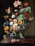 Flower in a Glass Vase-Rachel Ruysch-Giclee Print