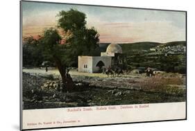 Rachel's Tomb, Near Bethlehem-null-Mounted Art Print