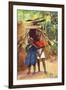 Racial, Aborigine 1914-null-Framed Art Print