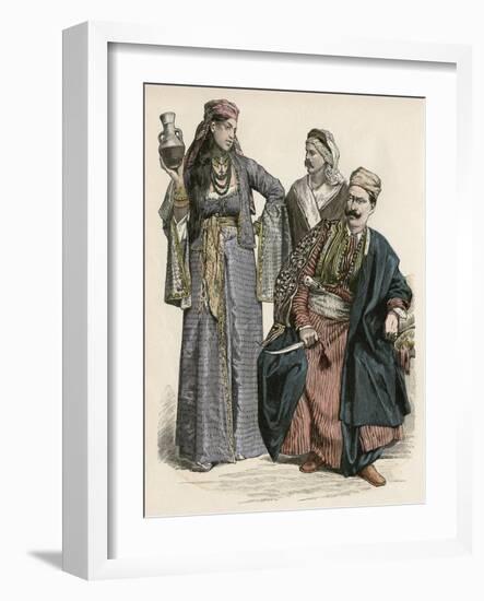 Racial, Arabs, Armenian-null-Framed Art Print