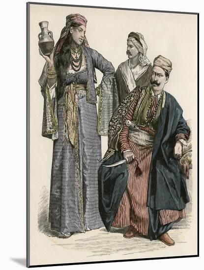 Racial, Arabs, Armenian-null-Mounted Art Print