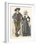 Racial, Breton Couple-null-Framed Art Print