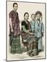 Racial, Burma Women, Girls-null-Mounted Art Print