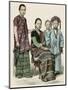 Racial, Burma Women, Girls-null-Mounted Art Print