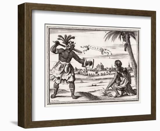 Racial, C Africa, Congo-Carel Allard-Framed Photographic Print